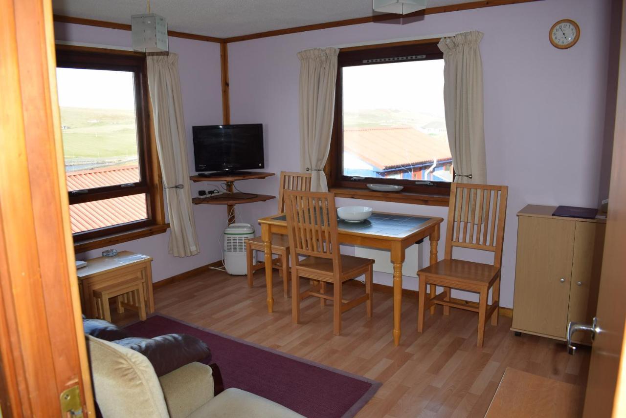 Easterhoull Chalets Scalloway Exterior foto