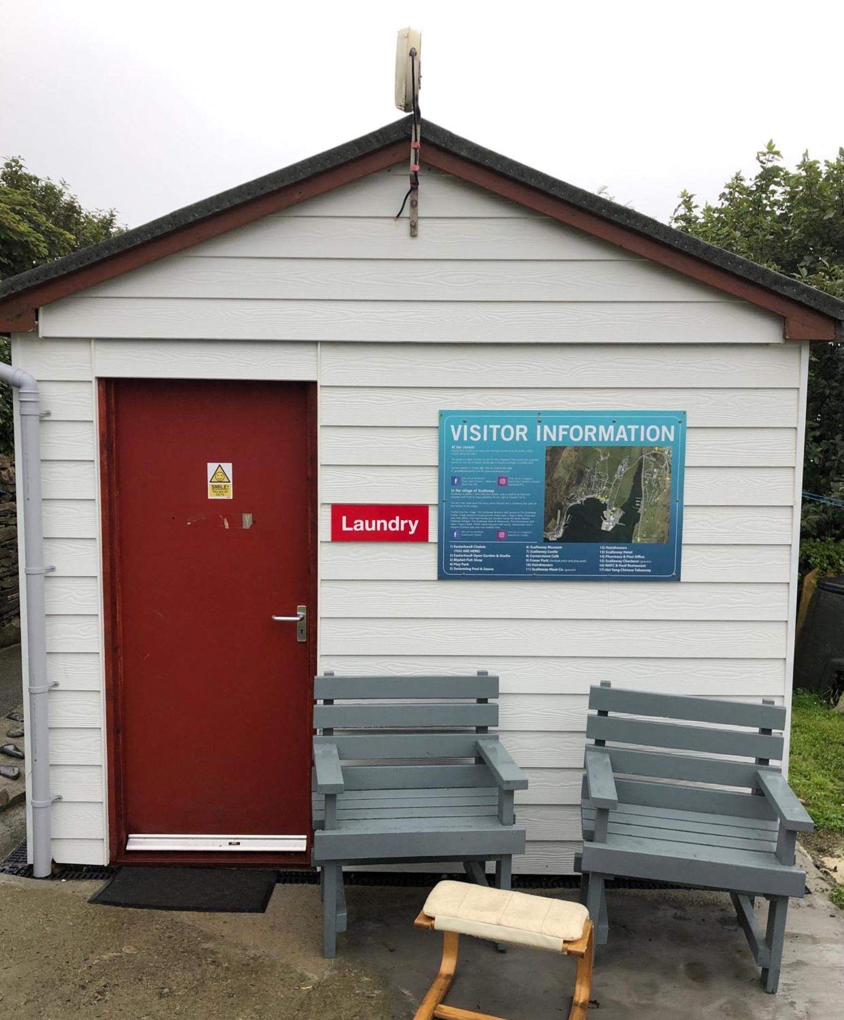 Easterhoull Chalets Scalloway Zimmer foto